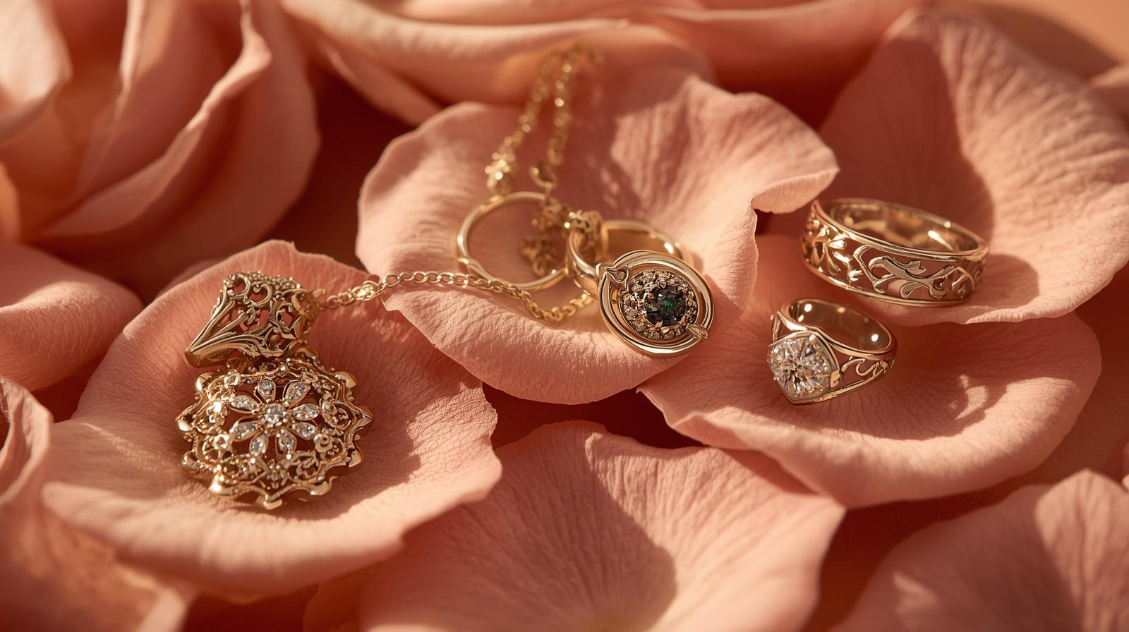 sundar sundar imitation jewellery ki image with gulb (2)