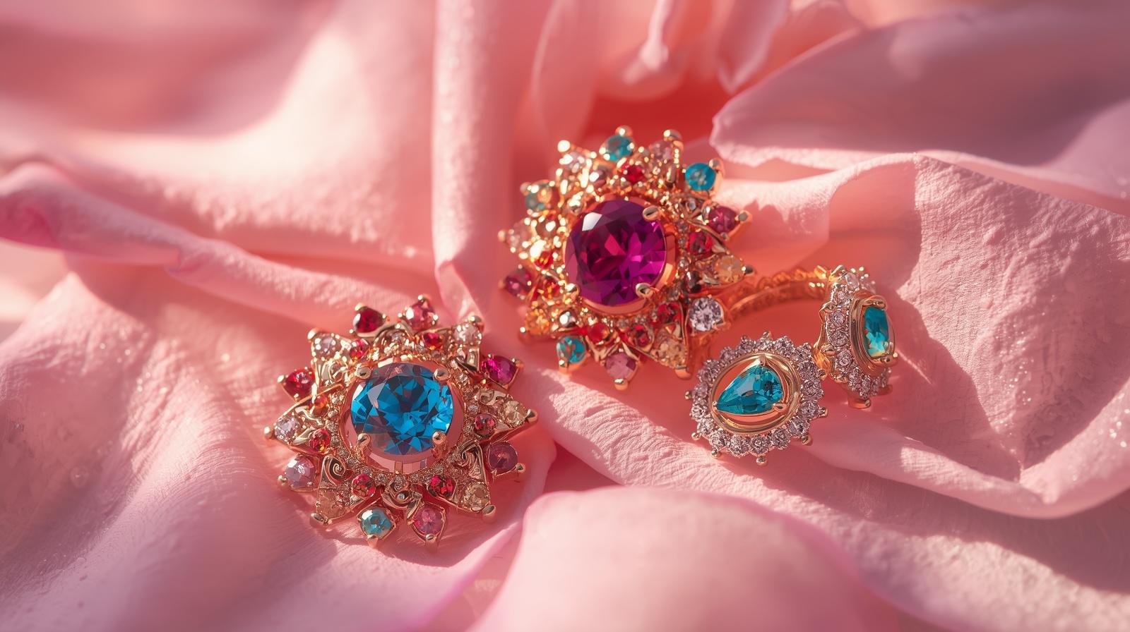 sundar sundar imitation jewellery ki image with gulb (3)